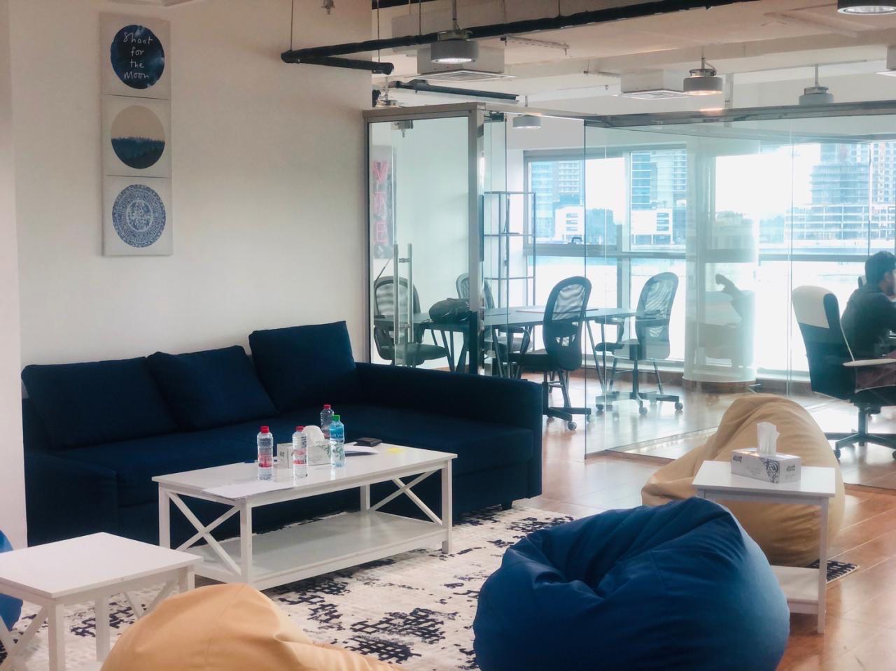 Office lounge area