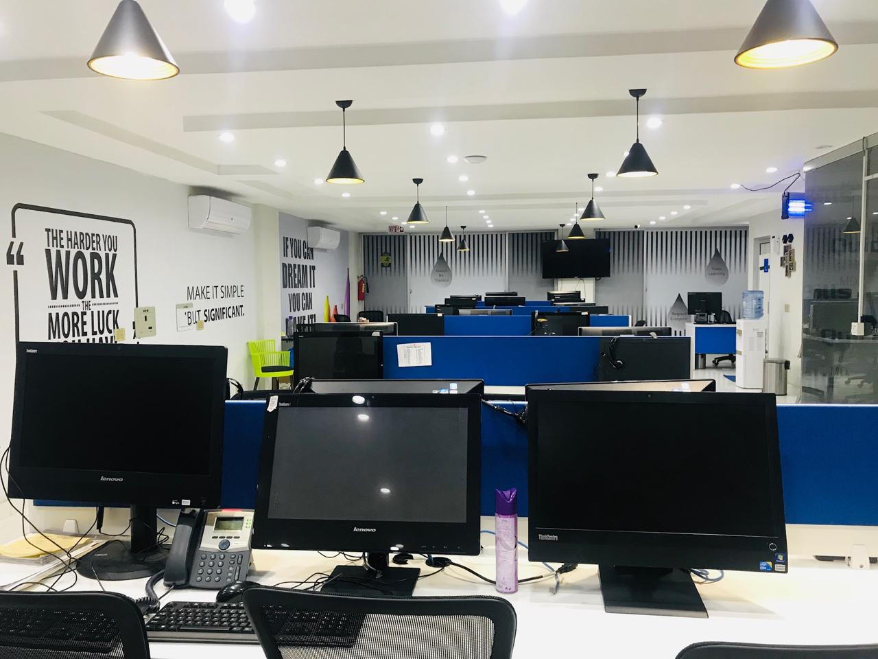 Software Pro office workspace