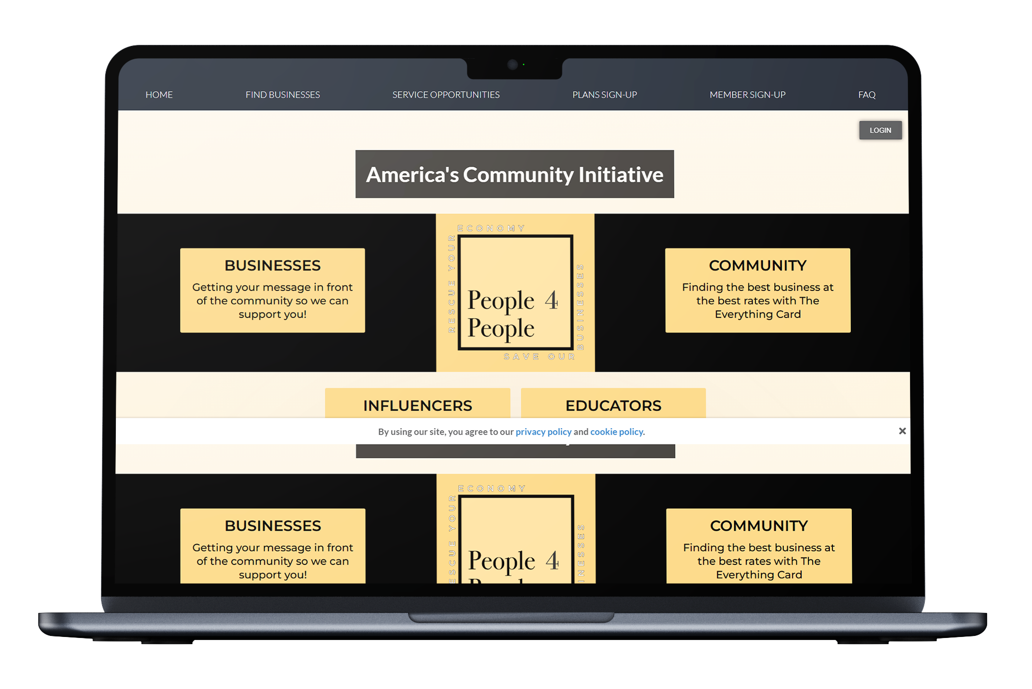 People 4 People Membership Platform Scaled with Custom Commission Logic and Multi-Role Architecture