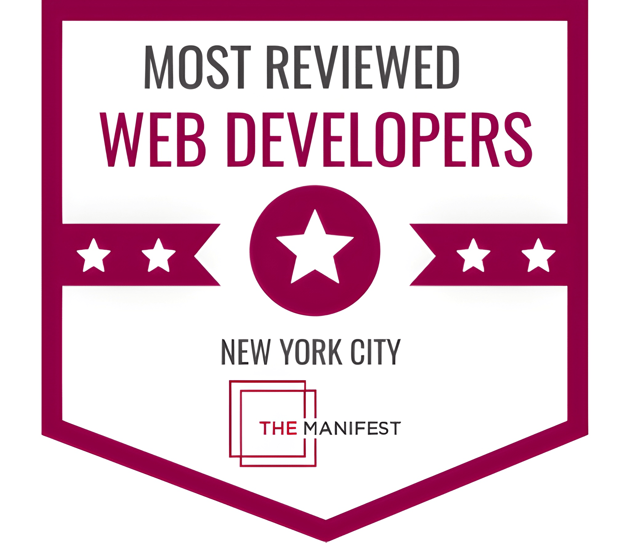 Most Reviewed Web Developers in NYC, The Manifest